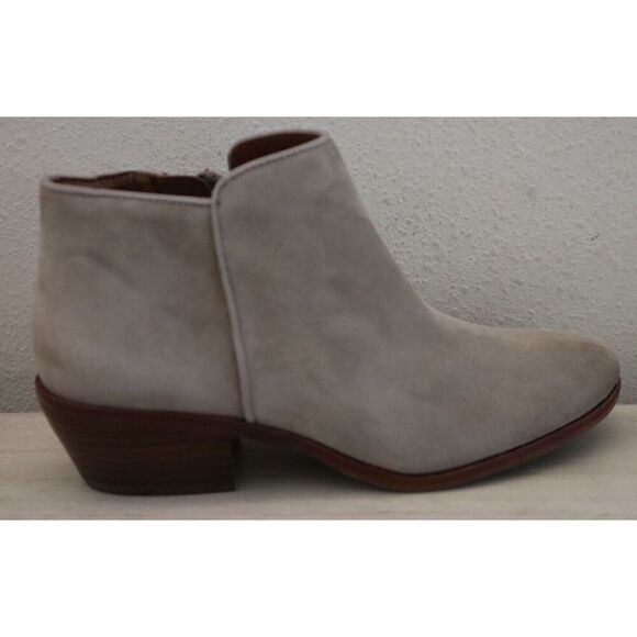 Sam Edelman Women's Sz 4.5M Gray Suede Petty Chelsea Ankle Booties - Picture 8 of 10